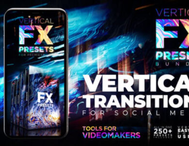 Vertical Transitions Pack for Premiere Pro
